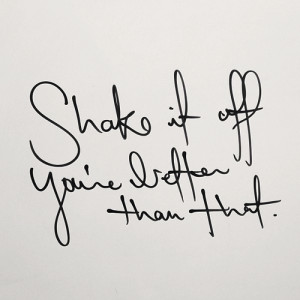 Shake it OFF..