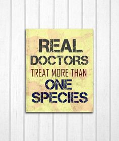 Real Doctors Veterinarians 8x10 Print by MayaGraceDesigns on Etsy, $12 ...