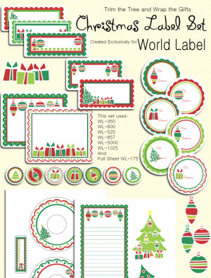 holiday christmas labels christmas templates christmas christmas ...