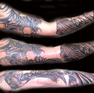 Back > Tattoos For Gear Arm Tattoo