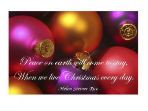 Quotations About Christmas