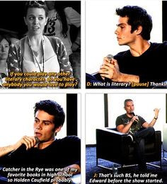 Haha The Maze Runner interview with James Dashner, Dylan O'Brien and ...