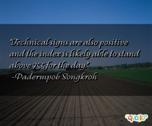 Technical signs are also positive and the index is likely able to ...