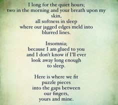 Insomnia Quotes Insomnia. pinned by pinner