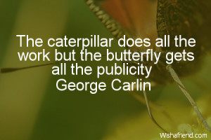 butterfly-The caterpillar does all the work but the butterfly gets all ...