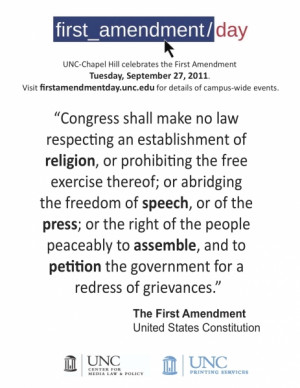 First Amendment quote #1