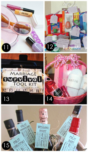 Bridal Shower Gift Basket Ideas