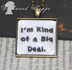 Anchorman Quote Necklace Stay Classy, I'm Kind of a Big Deal, Don't ...