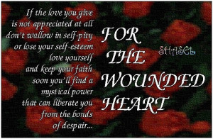 For the Wounded Heart - Image Page