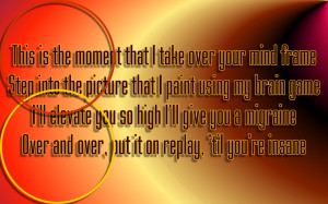 Bionic - Christina Aguilera Song Lyric Quote in Text Image