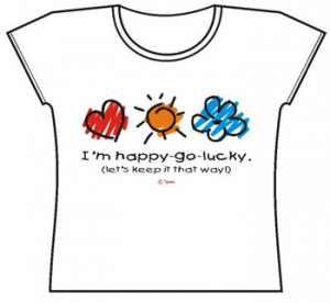 Happy-Go-Lucky quote #1