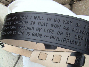 ... Guitar Strap - Religious - Bible verses - Psalms - Quotes - Sayings