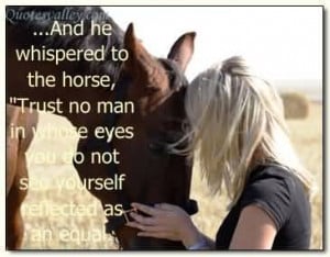 All Horses Deserve, At Least Once In Their Lives, To Be Loved By A ...