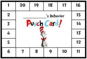 ... , Behavior Punch Cards, Dr. Seuss, Classroom Ideas, Seuss Classroom