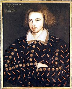 Image of Christopher Marlowe from Wikipedia