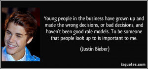 in the business have grown up and made the wrong decisions, or bad ...