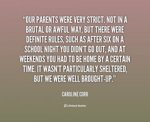 Strict Parents Quotes