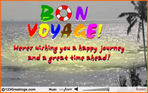 Bon Voyage Wishes Messages Wishing you all the very best