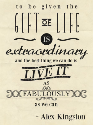 Inspirational Life Alex Typography Picture Quote Life