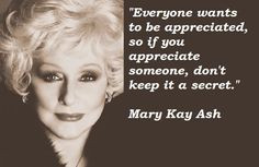 Mary Kay Ash Quotes of Inspiration