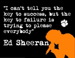 Ed Sheeran quote