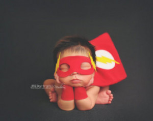 ... Prop - Flash - DC Comics - Halloween, Baby Shower Gift - Boy Superhero