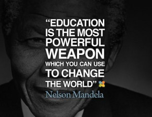 ... This quote might say more than 1000 pictures! We think education ...