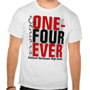 One-Four Ever Forever Class of 2014, Red Shirt