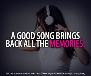 inspirational quotes - A good song brings, 600x500 in 126KB