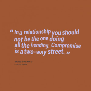 Quotes Picture: in a relationship you should not be the one doing all ...