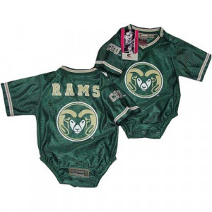 Colorado State University Rams NCAA Football Infant/baby Onesie Jersey ...