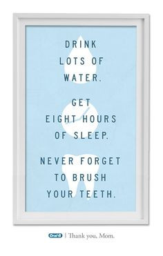 ... brush your teeth.