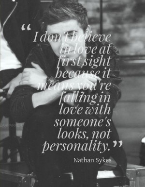 Nathan Sykes quote