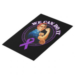 Pancreatic Cancer - Rosie The Riveter - We Can Do Jigsaw Puzzle