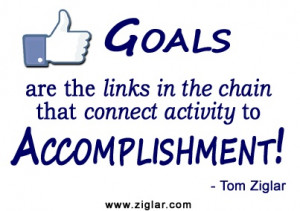 Accomplishment Quotes Tom ziglar #quotes #goals