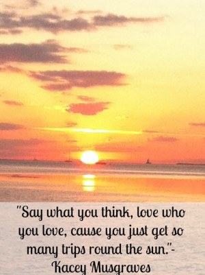 Kasey Musgraves! #YOLO