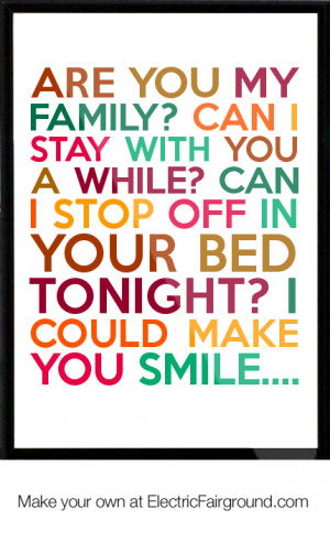 ... ? Can I stop off in your bed tonight? I could make you Framed Quote