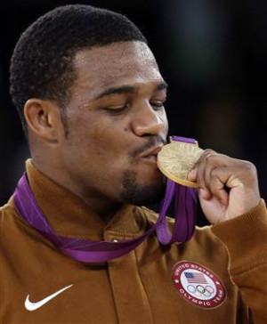 Jordan Burroughs Wins Gold - PhotoBlog