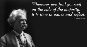 Mark twain business time quote