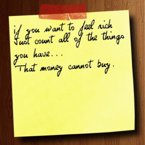 Blessing is NOT always about $$$. It’s about being healthy everyday ...