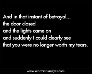 Betrayal quotes