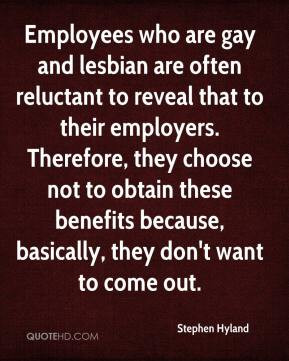 ... obtain these benefits because, basically, they don't want to come out