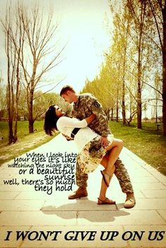 Loving A Military Man Quotes