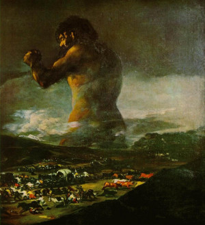 Francisco Goya - The Colossus - 1808-1812