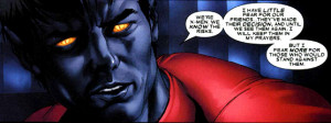 Nightcrawler will pray for his fellow X-Men
