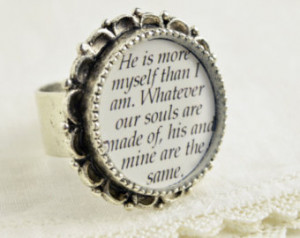 ... Heights Jewelry – Emily Bronte Quote Ring – Classic Literature