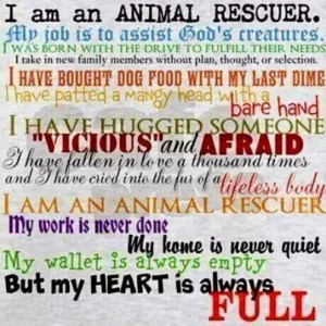 Am an Animal Rescuer