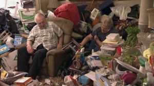 Gordon and his wife from the season premiere of the A&E show Hoarders ...