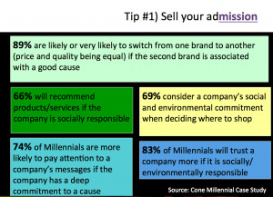 Millennials are public service motivated so right now it is cool to be ...