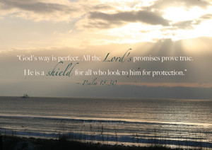 Thank you Lord, for leading me, holding me, shielding me, and loving ...